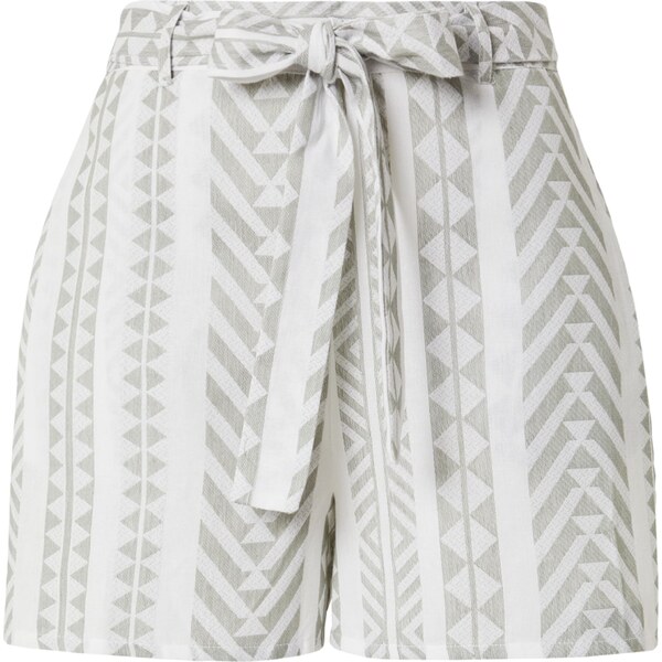 ABOUT YOU Nohavice Tilda pastelovo zelená / biela 54250033