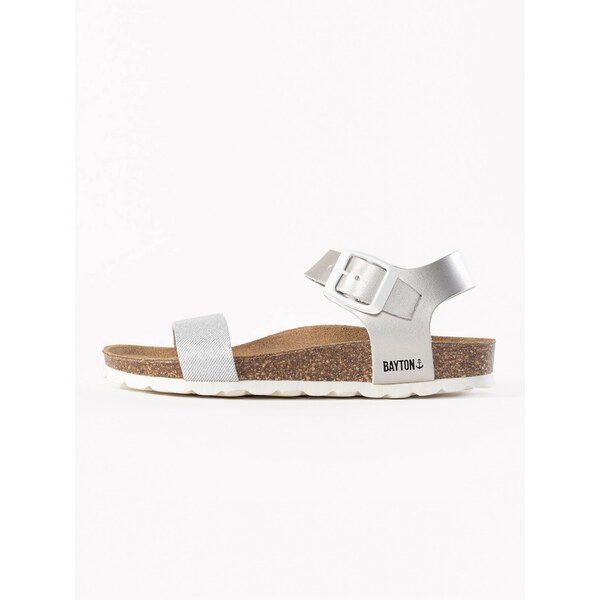 Bayton Sandále Tyche strieborná 54233835