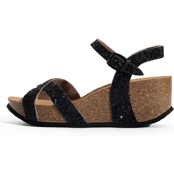 Bayton Sandále Venus čierna 54233653