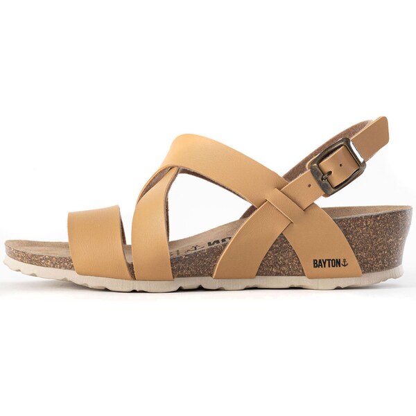 Bayton Sandále Berga farba ťavej srsti 54233778