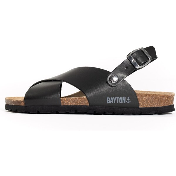 Bayton Sandále Tweed čierna 54233708