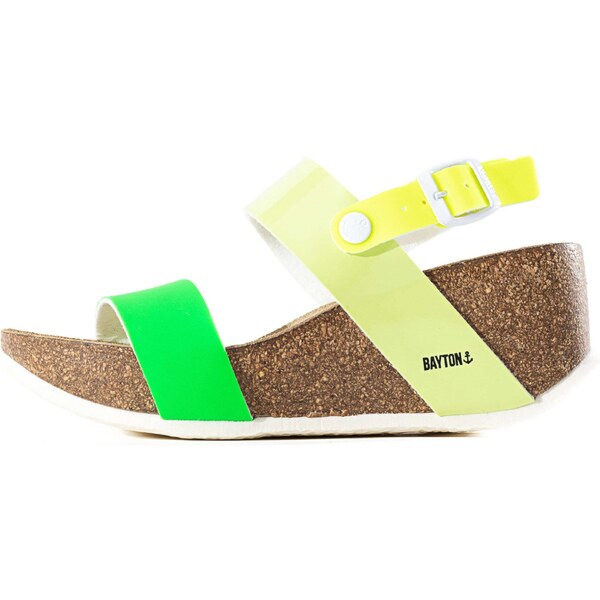 Bayton Remienkové sandále Selene neónovo žltá / svetložltá / neónovo 54233655
