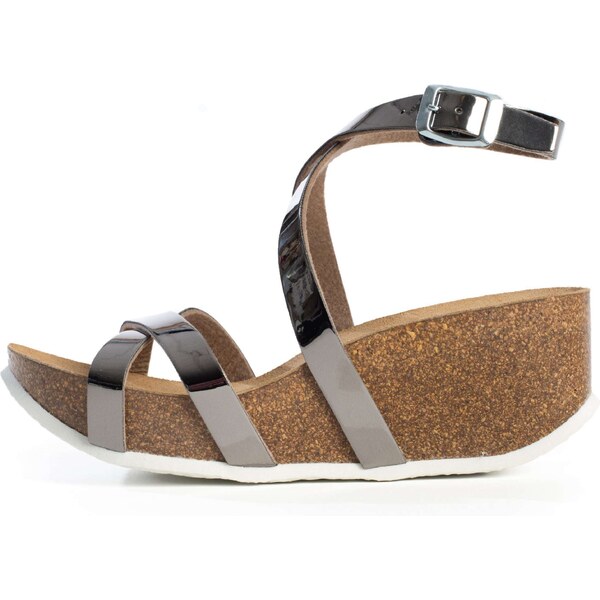 Bayton Remienkové sandále Asteria strieborná 54233827