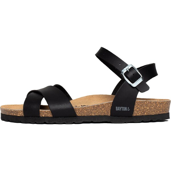 Bayton Sandále striebornosivá / čierna 62899532
