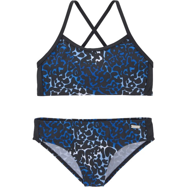 BUFFALO Bikiny modrá / čierna 56011293