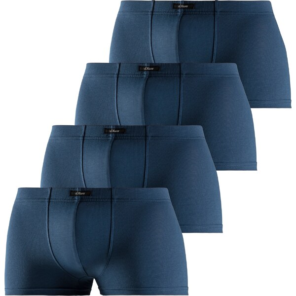 s.Oliver Boxerky petrolejová / čierna / biela 54249694