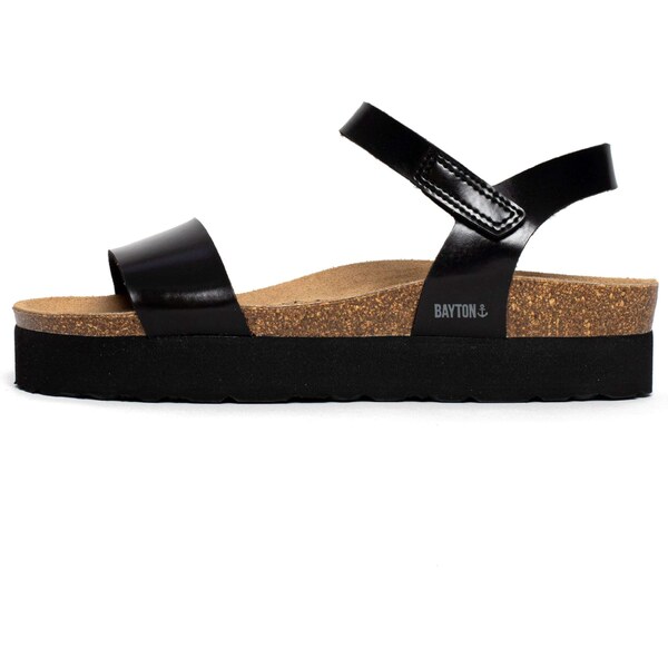 Bayton Sandále Almeria čierna 54233654