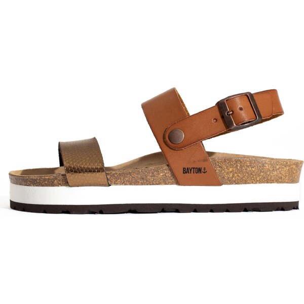 Bayton Sandále Gladstone hnedá / čierna 54233804