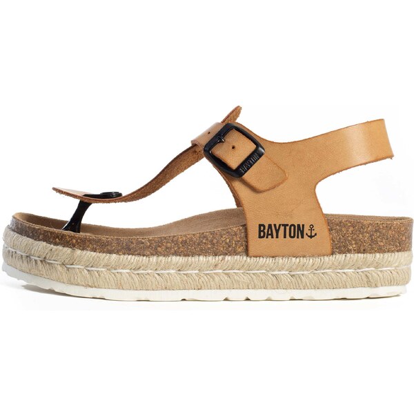 Bayton Žabky Celiane béžová / farba ťavej srsti / hnedá / čierna 54233810