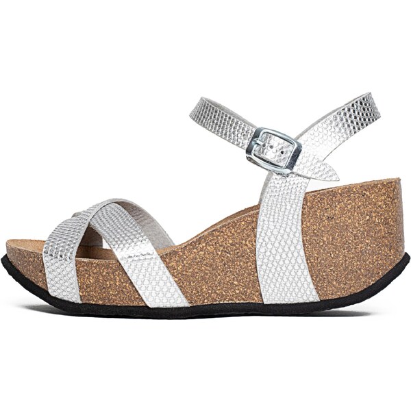 Bayton Sandále Venus strieborná 55180471