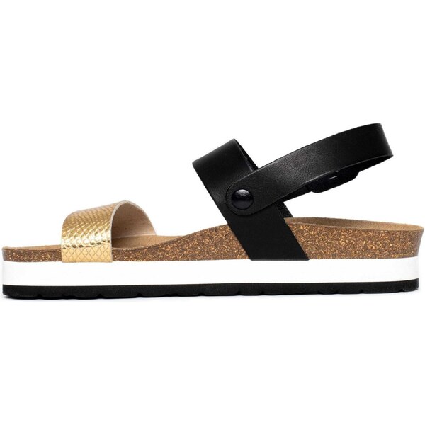 Bayton Sandále Gladstone zlatá / čierna 54249138