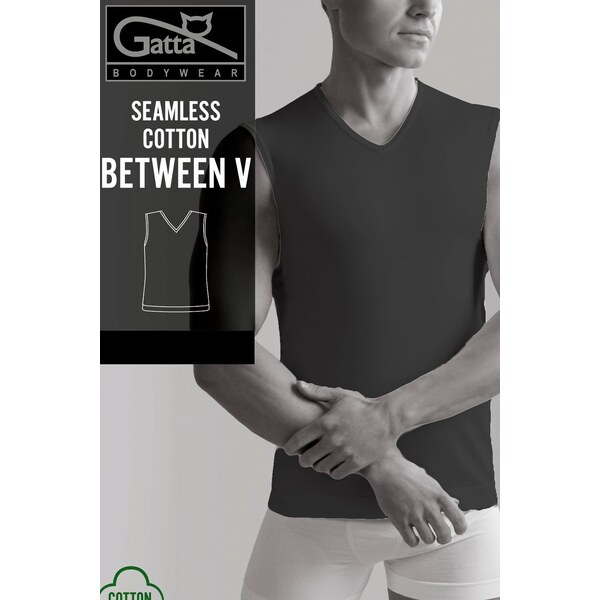 GATTA Pánsky nátelník 2411s Between black 58361688