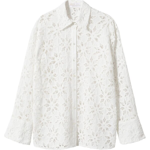 MANGO Blúzka INMANA svetlobéžová 42822500