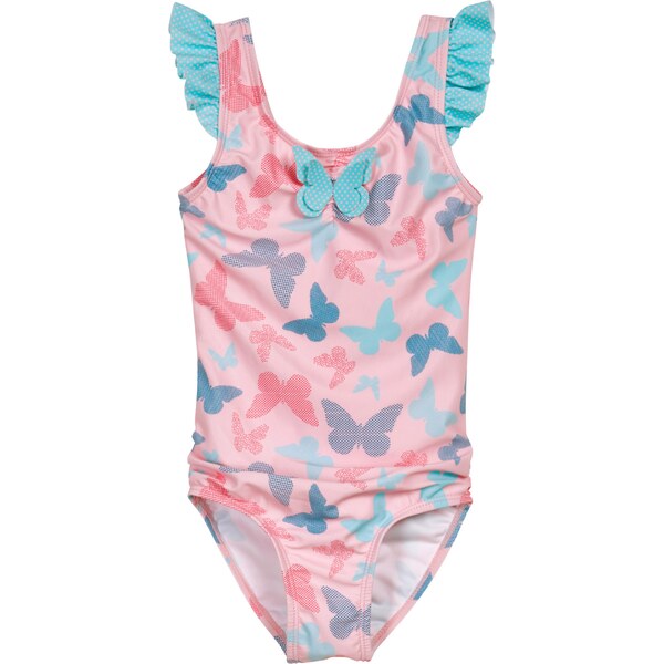 PLAYSHOES Jednodielne plavky mätová / fialová / ružová / pitaya 42849324