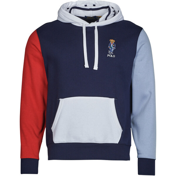 Polo Ralph Lauren Mikiny SWEATSHIRT CAPUCHE COLORBLOCK BEAR BRODé Polo 66340352