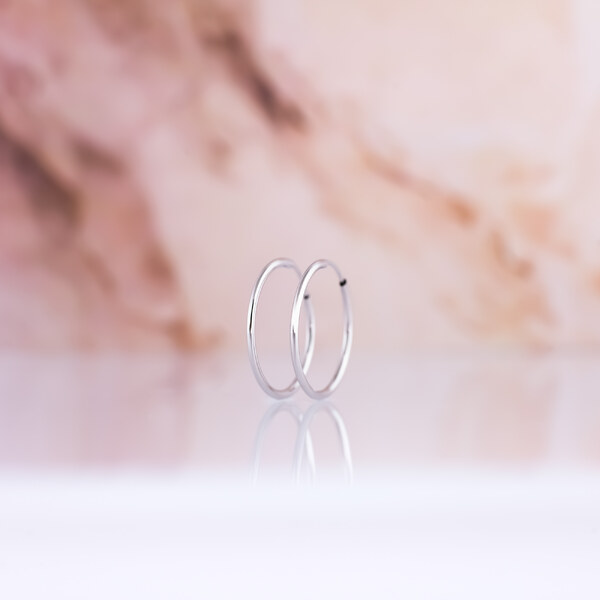 Lillian Vassago Klasické celozlaté kruhové náušnice 2 cm LLV31-GER007 43131890