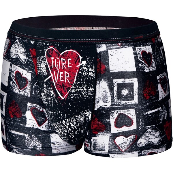 CORNETTE Pánske boxerky Heart 58361792