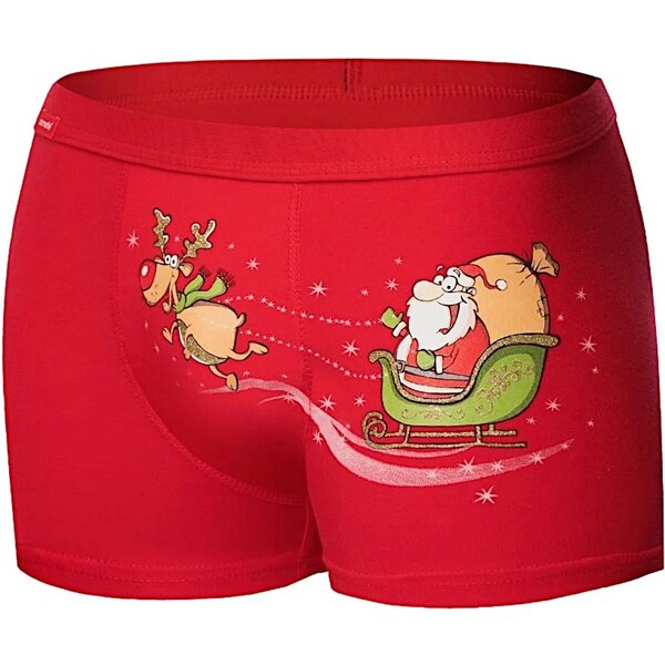 CORNETTE Pánske boxerky 007/67 Santas 58361797