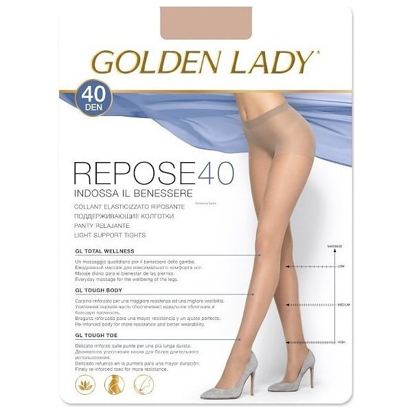 BASIC Silonky Golden Lady Repose 40 den 42879166