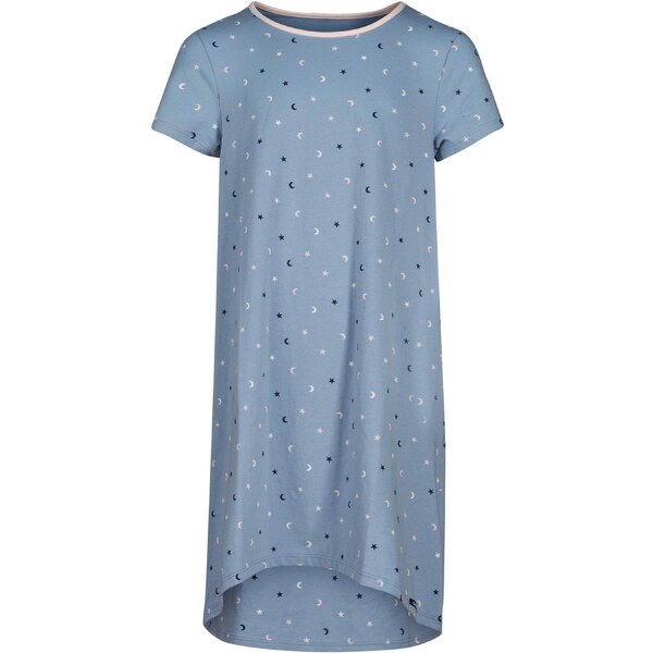 Skiny Nočná košieľka námornícka modrá / dymovo modrá / biela 41491425