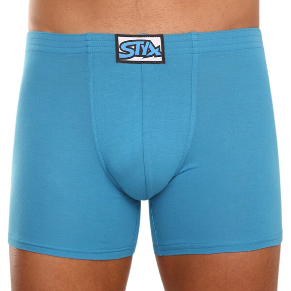 3PACK pánske boxerky Styx long klasická guma modré (F9676869) 15334594