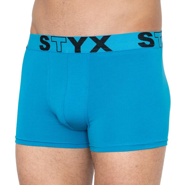 Pánske boxerky Styx športová guma nadrozmer svetlo modré (R969) 5 19470487