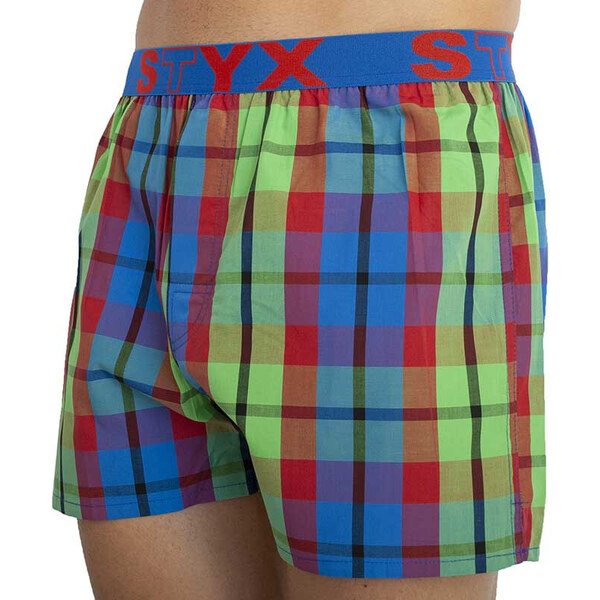 Pánske trenky Styx športová guma viacfarebné (B827) 20112337