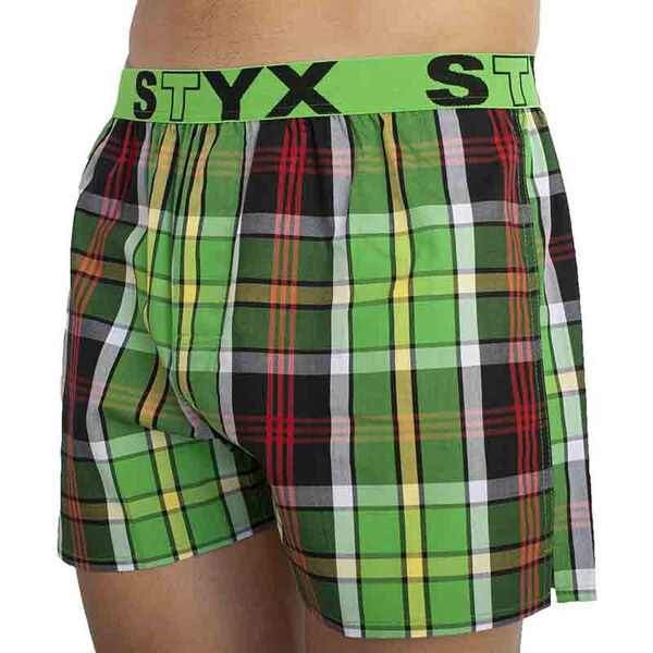 Pánske trenky Styx športová guma viacfarebné (B822) 20112342