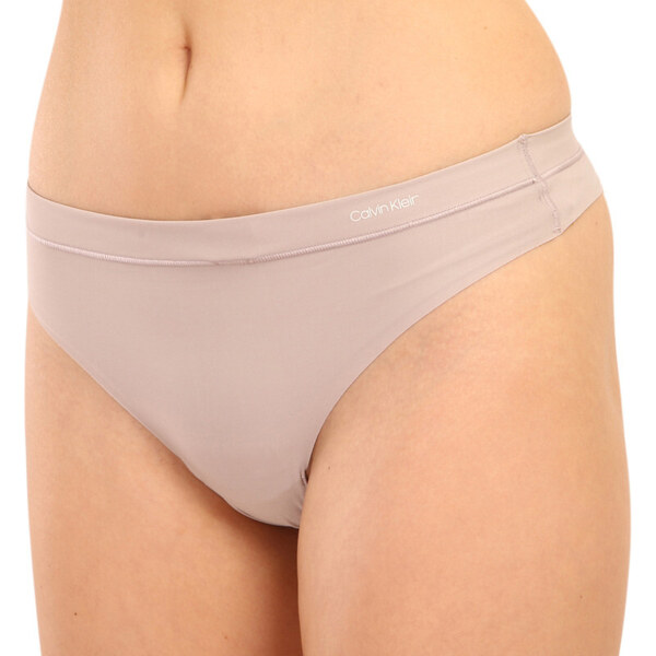 Dámske tangá Calvin Klein béžové (QF4844E-SVR) 27933041