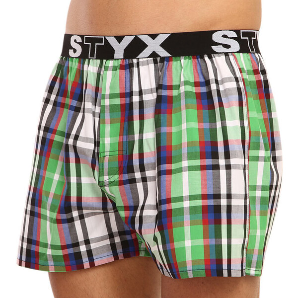 Pánske trenky Styx športová guma viacfarebné (B838) 24085485