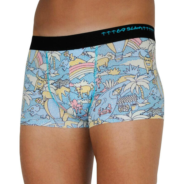 Pánske boxerky 69SLAM hip mozaik field (MSYMOF-PO) 34409693