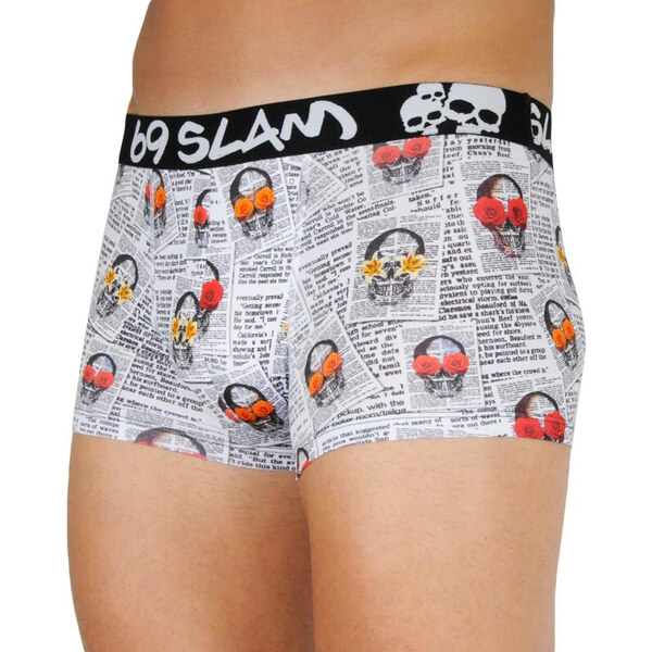 Pánske boxerky 69SLAM hip newspaper (MSYNSK-PO) 34409700