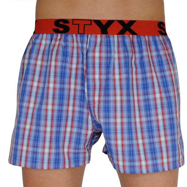 5PACK pánske trenky Styx športová guma viacfarebné (5B0102784) 60195025