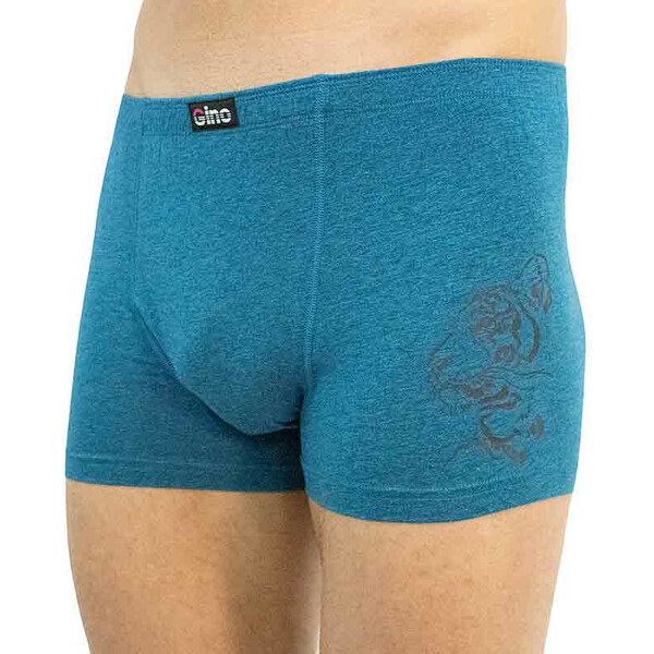 Pánske boxerky Gino petrolejové (73100) 20658871