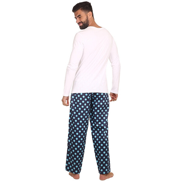 Pánske pyžamo Styx bodky (PDP1053) 29305461