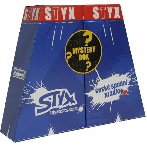 MYSTERY BOX - 5PACK dámske trenky Styx klasická guma viacfarebné 15998284