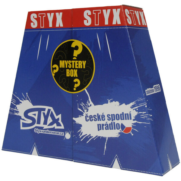 MYSTERY BOX - 5PACK dámske trenky Styx športová guma viacfarebné 15998287