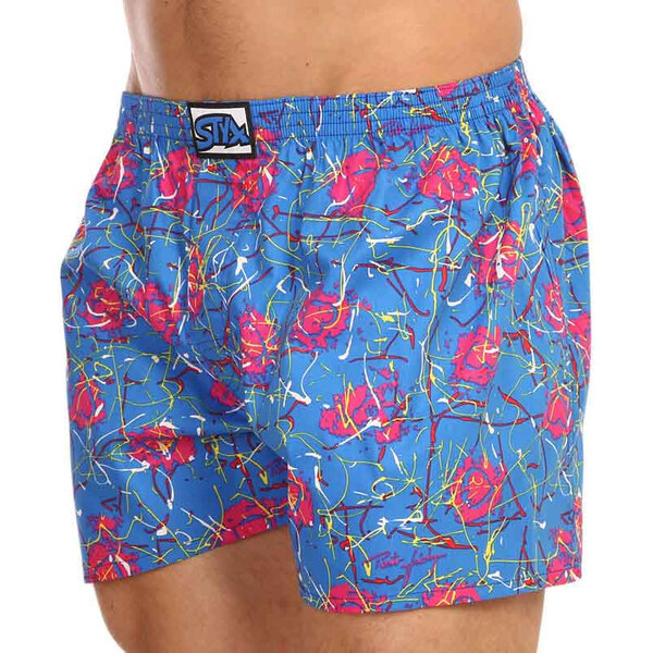 Pánske trenky Styx art klasická guma nadrozmer Jáchym srdiečka (E1358) 29840662