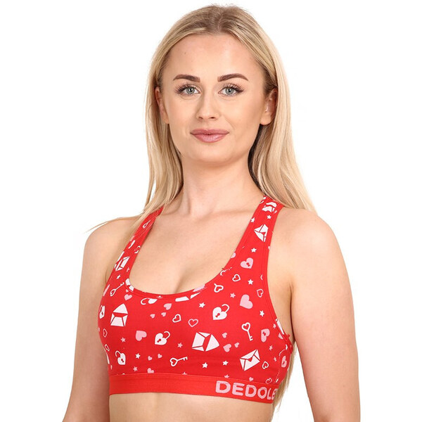 Veselá dámska podprsenka Dedoles Ľúbostné listy (D-W-UN-B-C-C-1319) 32481282