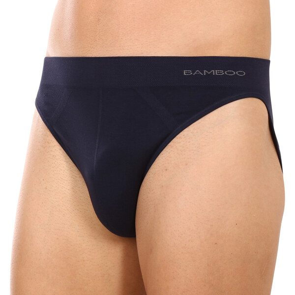 Pánske slipy Gino bambusové modré (50004) 33893761