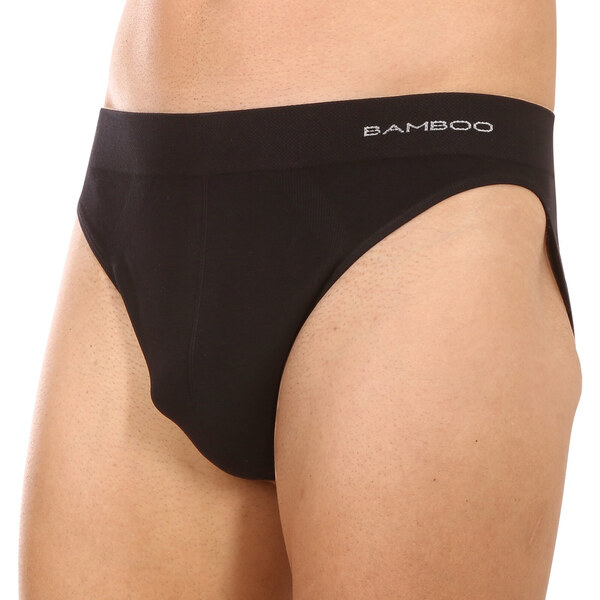 Pánske slipy Gino bambusové čierne (50004) 9864446