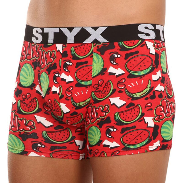 Pánske boxerky Styx long art športová guma melouny (U1459) 35046100
