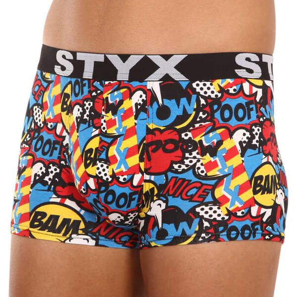 Pánske boxerky Styx art športová guma nadrozmer poof (R1153) 4 35764202