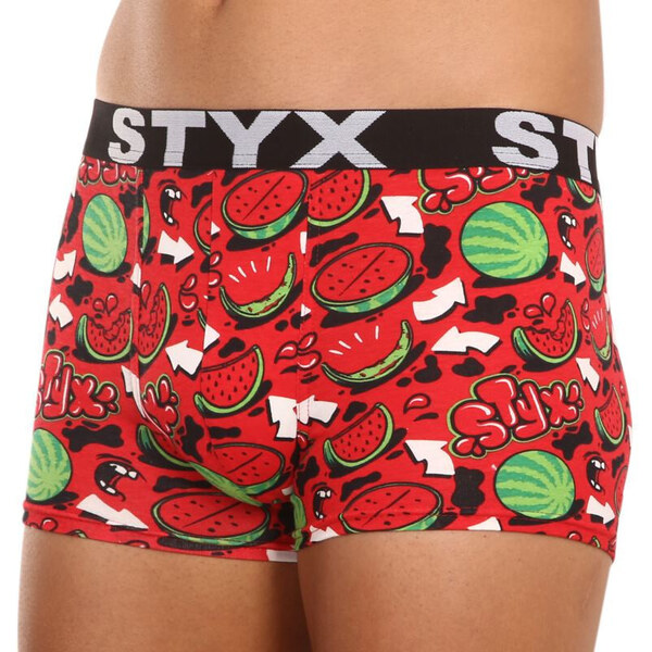 Pánske boxerky Styx art športová guma nadrozmer melouny (R1459) 4 35764199