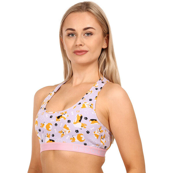 Veselá dámska podprsenka Dedoles Pes Corgi (D-W-UN-B-C-C-241) 36187165