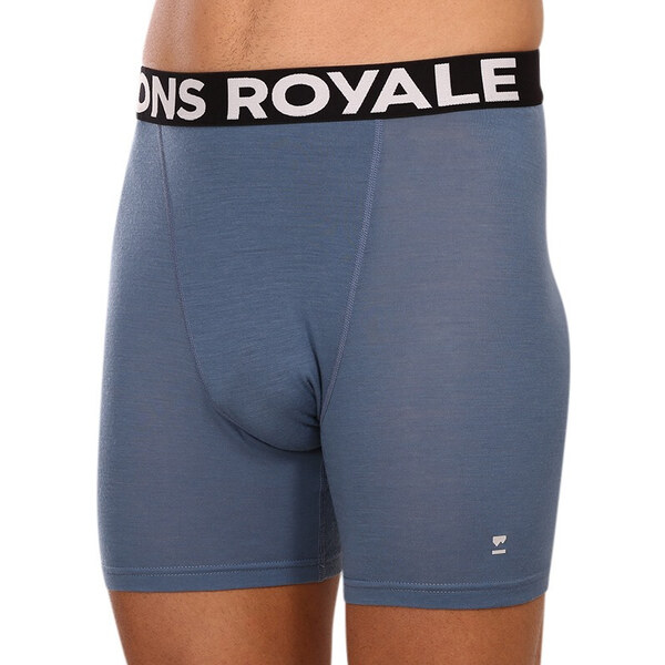 Pánske boxerky Mons Royale merino modré (100088-1169-376) 36224272