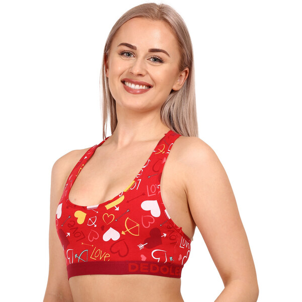 Veselá dámska podprsenka Dedoles Srdiečka (GMWB110) 36240011