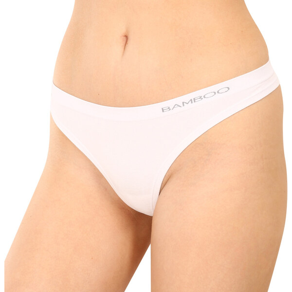 Dámske tangá Gina bambusová biela (05013) 28354638