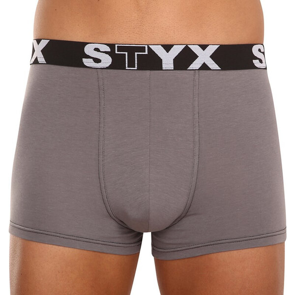 3PACK pánske boxerky Styx športová guma viacfarebné (G9676863) 37050017