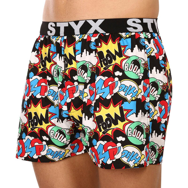 Pánske trenírky Styx art športová guma OMG (B1456) 37508327